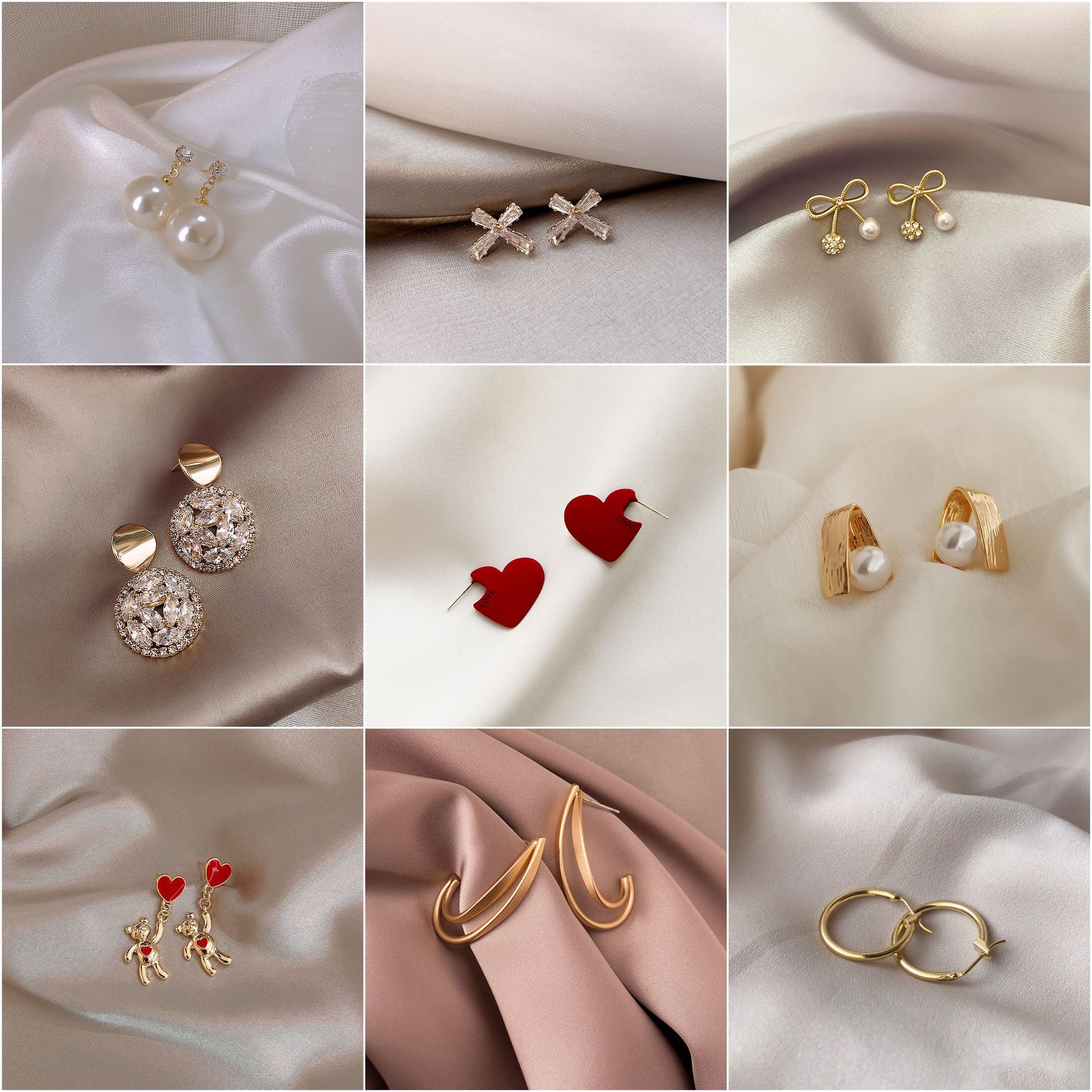 Personalized temperament small  earrings