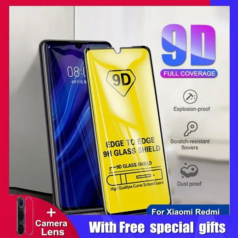 Full screen glue toughened film