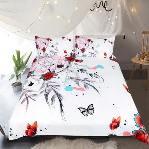 Flying Dream Catcher Four-piece Home Textile