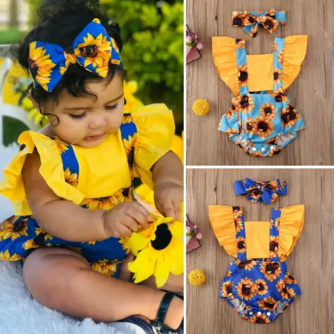 Summer Fashion Baby Romper