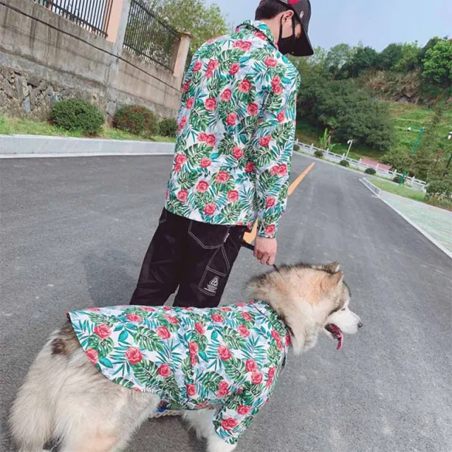 Printed pet shirt Rainforest - Shop at LoveMi