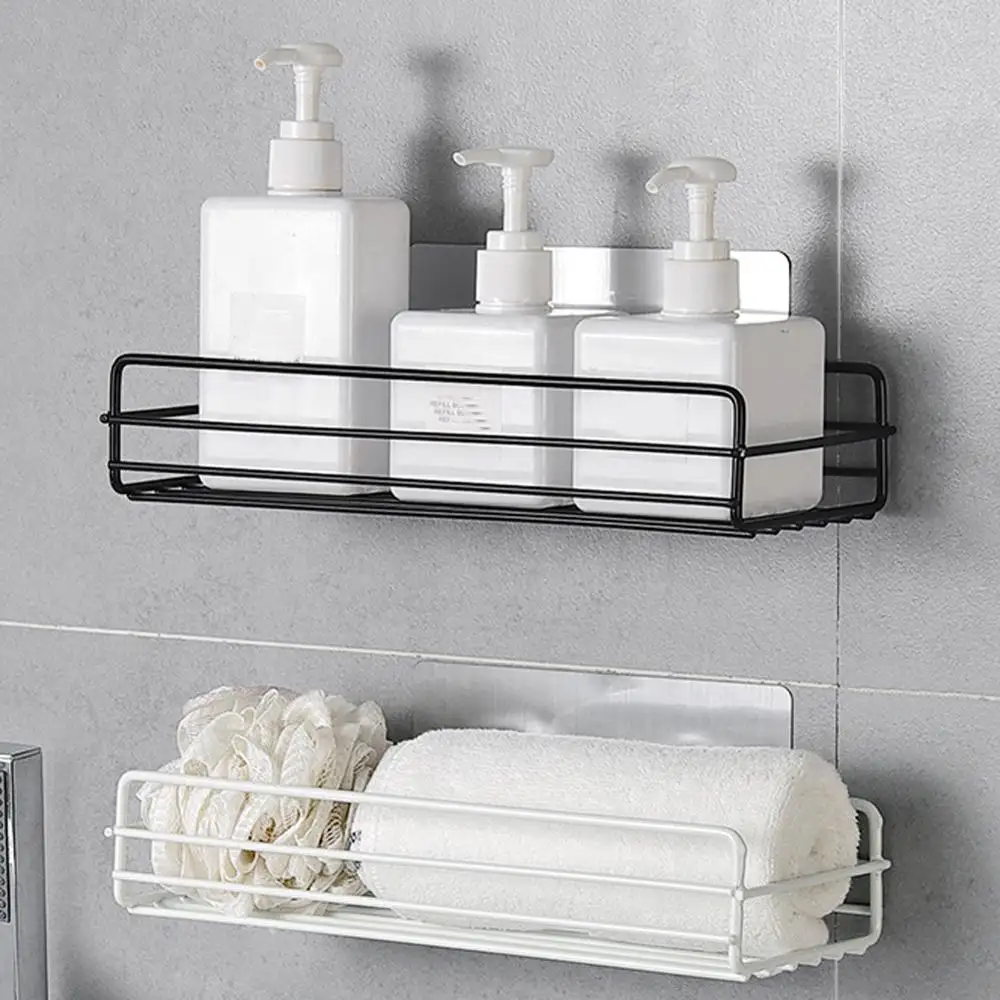 Punch-free Bathroom Shelf