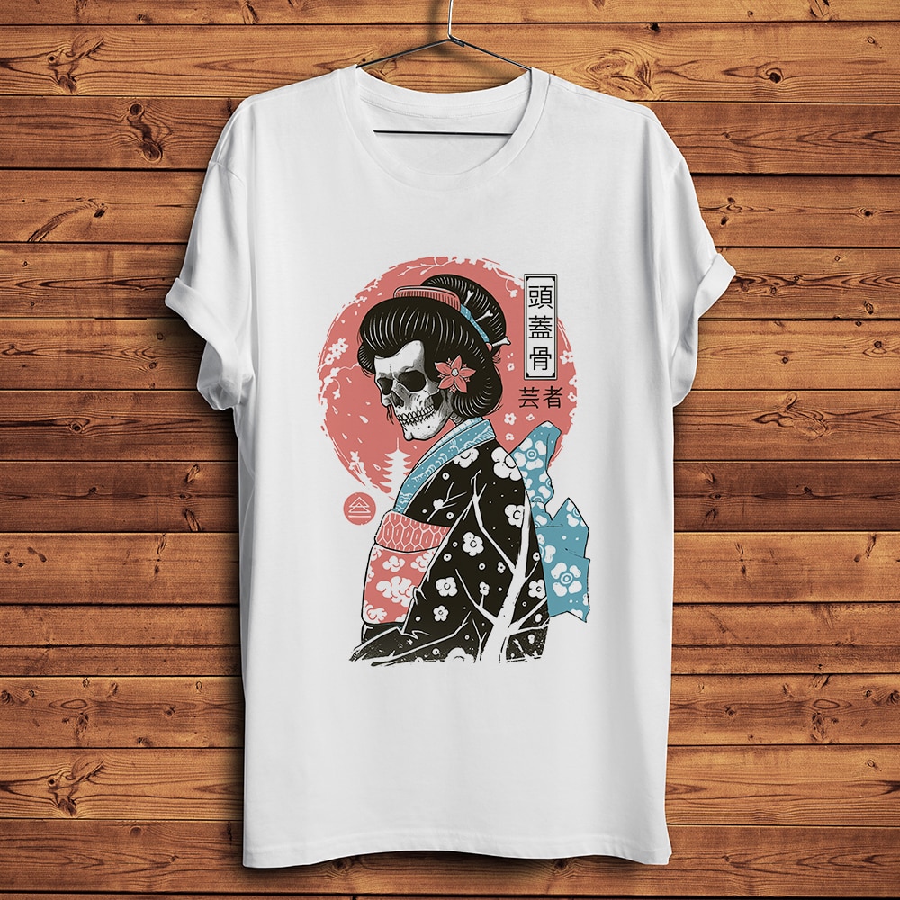 Title 2, Ukiyo-e tattoo Print casual T-shirt