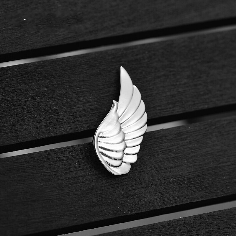 Copper Wing Collar Pin