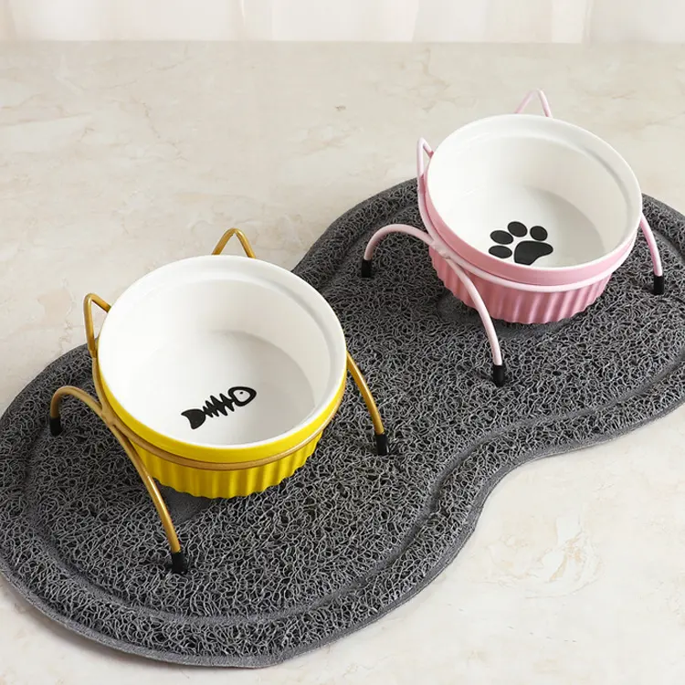 Protect Cervical Spine Cat Food Bowl Cat Pet