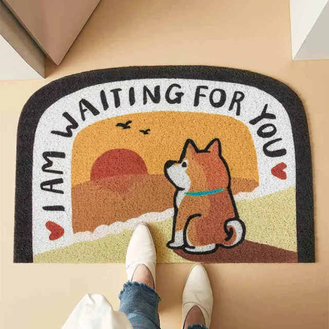 Cartoon Shiba Inu Dog Floor Mat 01Shiba Inu - Shop at LoveMi