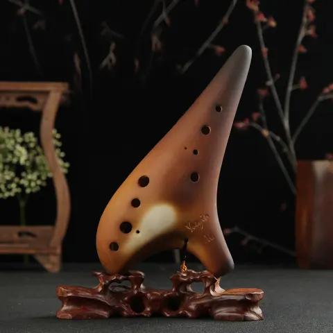 12 Hole Alto G Tone Professional Unbaked Ocarina