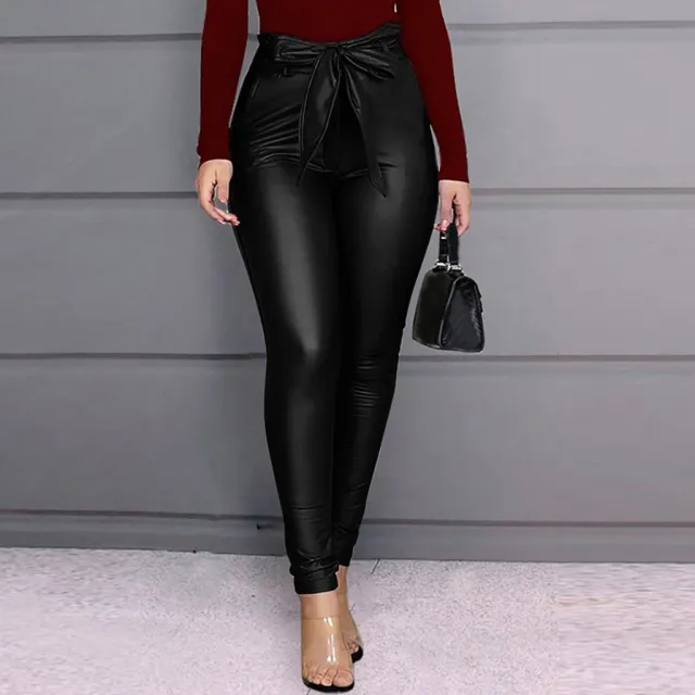Tight pu leather leggings Black - Shop at LoveMi