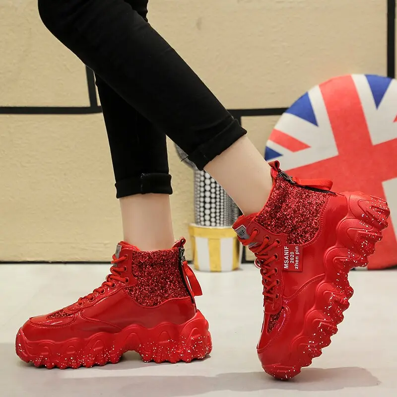 Big Wavy Snowflake Daddy Shoes