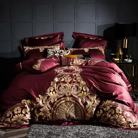 Four-piece Embroidery Bed