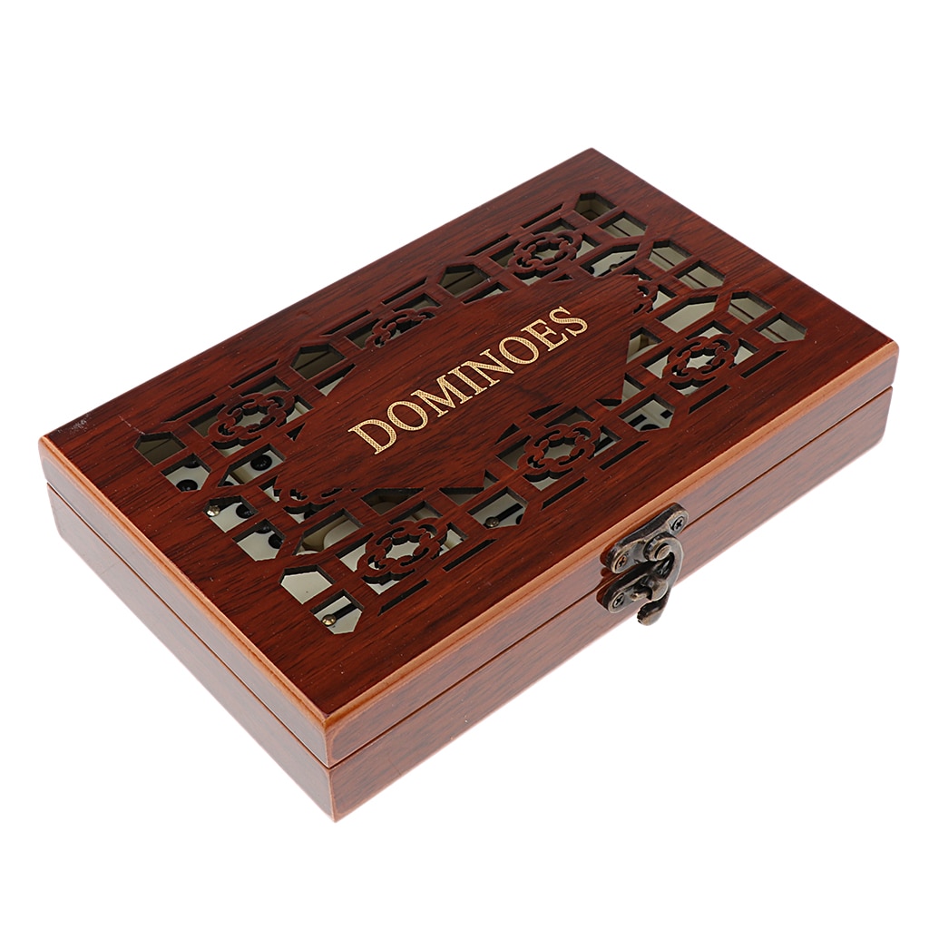 28 Dominoes Set wooden box, unisex gift, adult, child gift, games