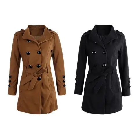 Woolen Coat Trench