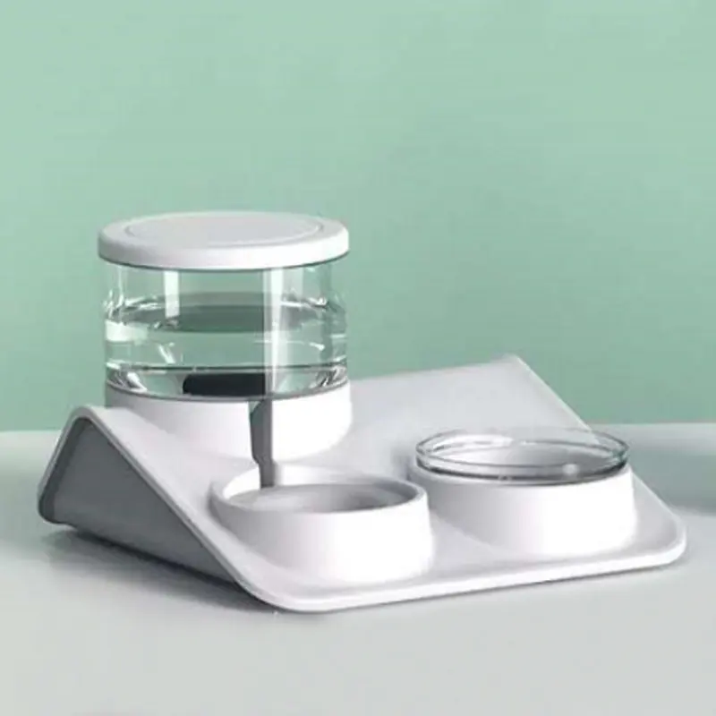 Pet Feeder Double Bowl