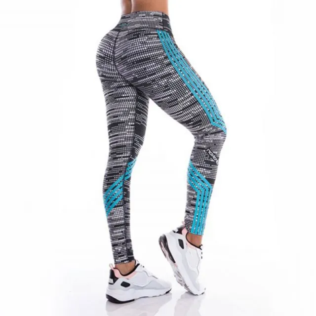 White small plaid ankle leggings Photo Color - Shop at LoveMi