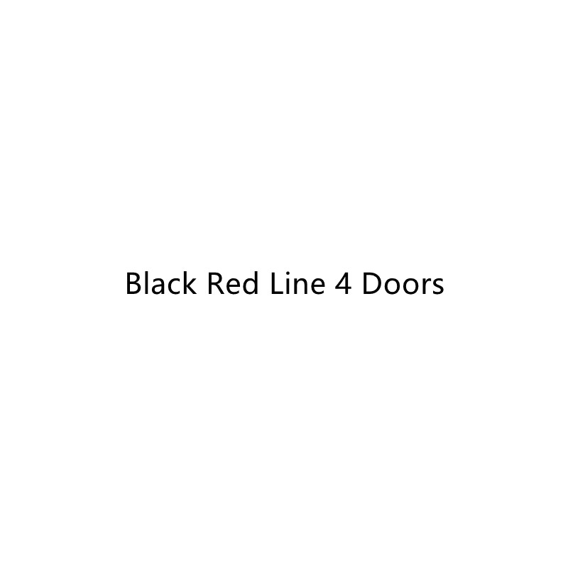 Black red line