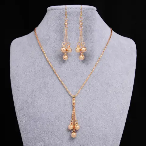 Earrings Necklace Jewelry Set