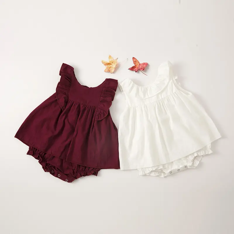 White Cotton Puffy Skirt