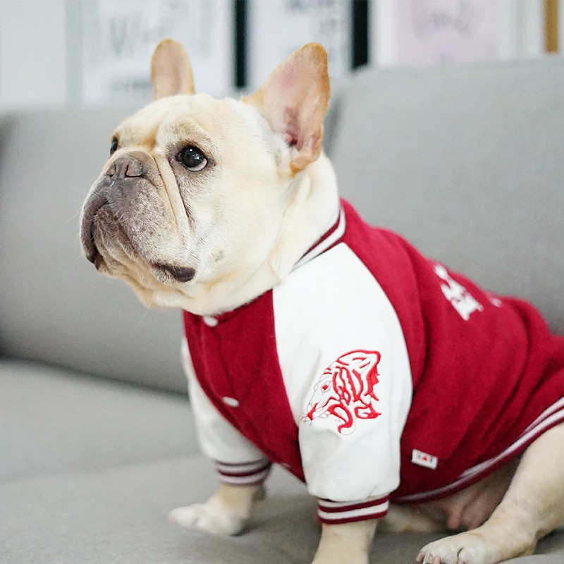 Pet cotton baseball uniform — view 2