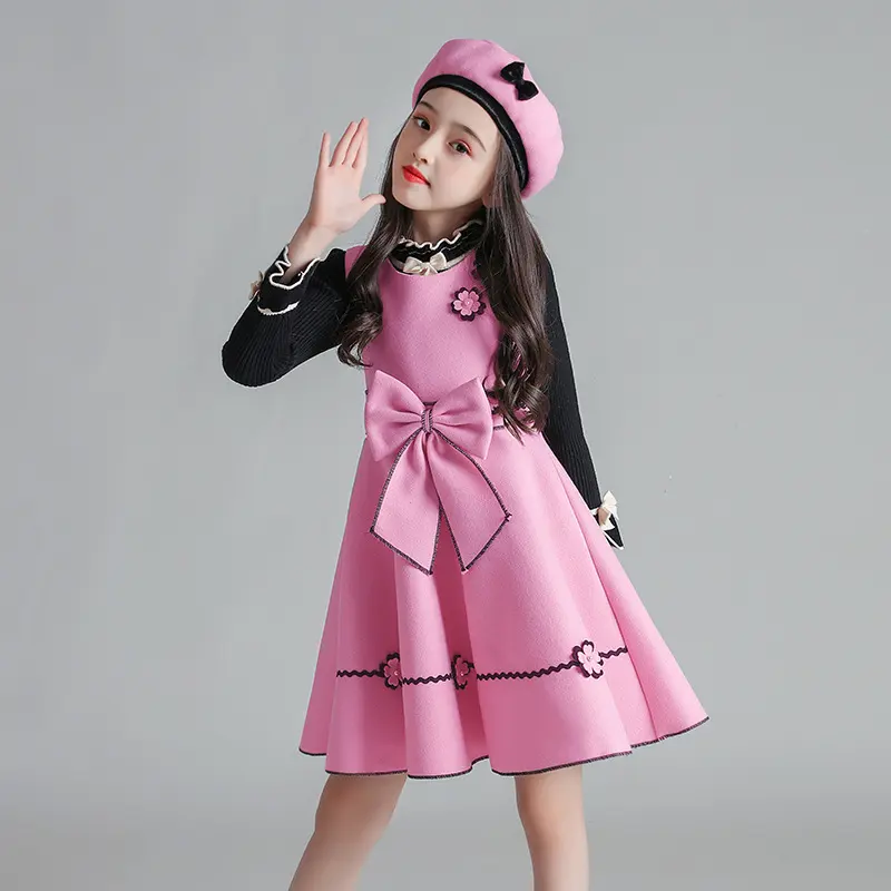 Children's Vest and Woolen Skirt