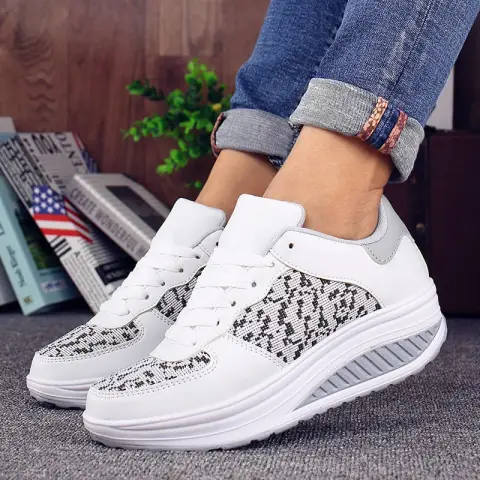 Ladies Platform Casual Shoes