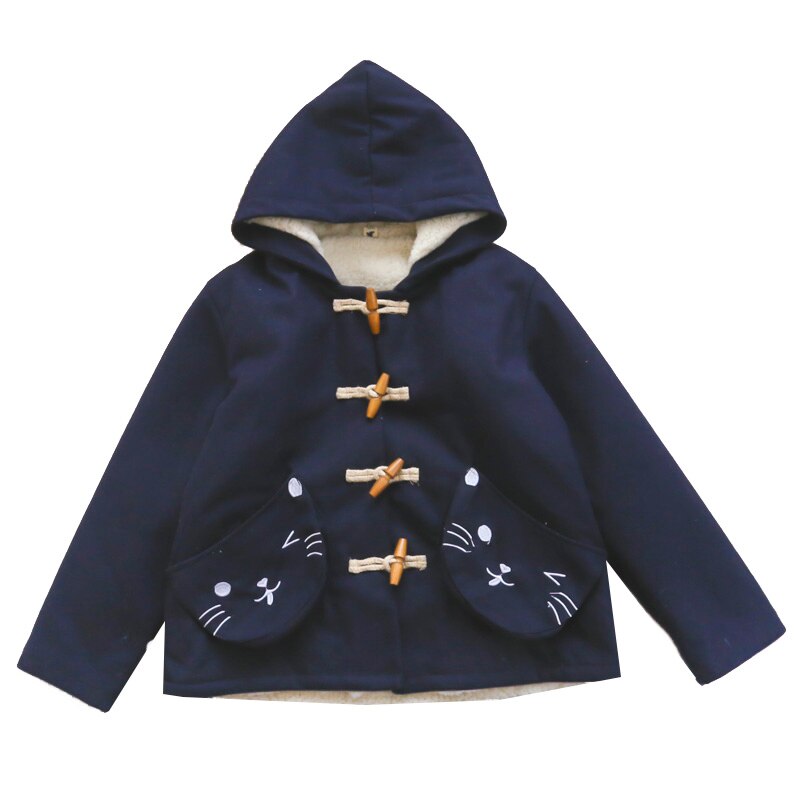 Title 1, Embroidered Hooded Cotton Jacket