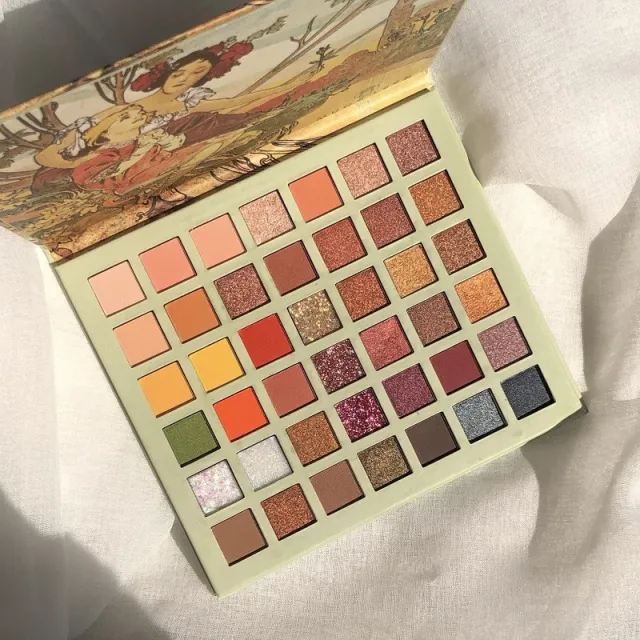 Rose gold bead eyeshadow palette 42 Colors - Shop at LoveMi
