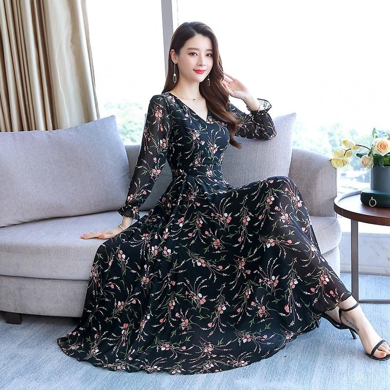 Ladies Floral Chiffon Skirt