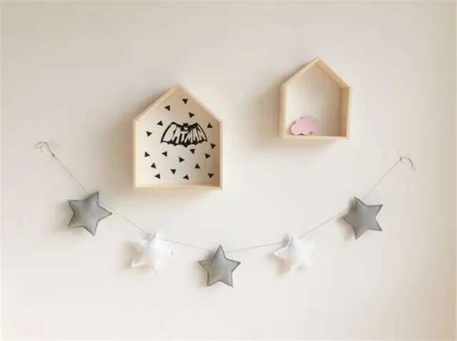 Room decoration 5 Stars White Grey - Shop at LoveMi