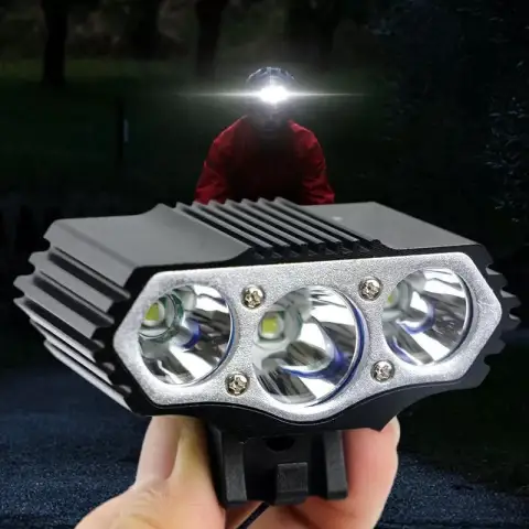 F3 Light USB Bicycle Headlights 3 T6 Mountain Bike