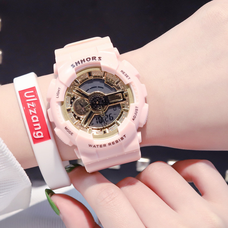 Pink with rose gold