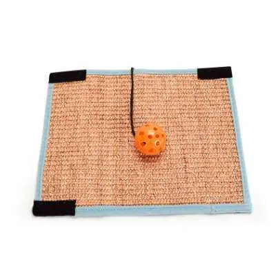The cat scratching cat claw plate furniture foot pad, scratching post sisal carpet cat scratching post sofa to protect against the post Brown - Shop at LoveMi