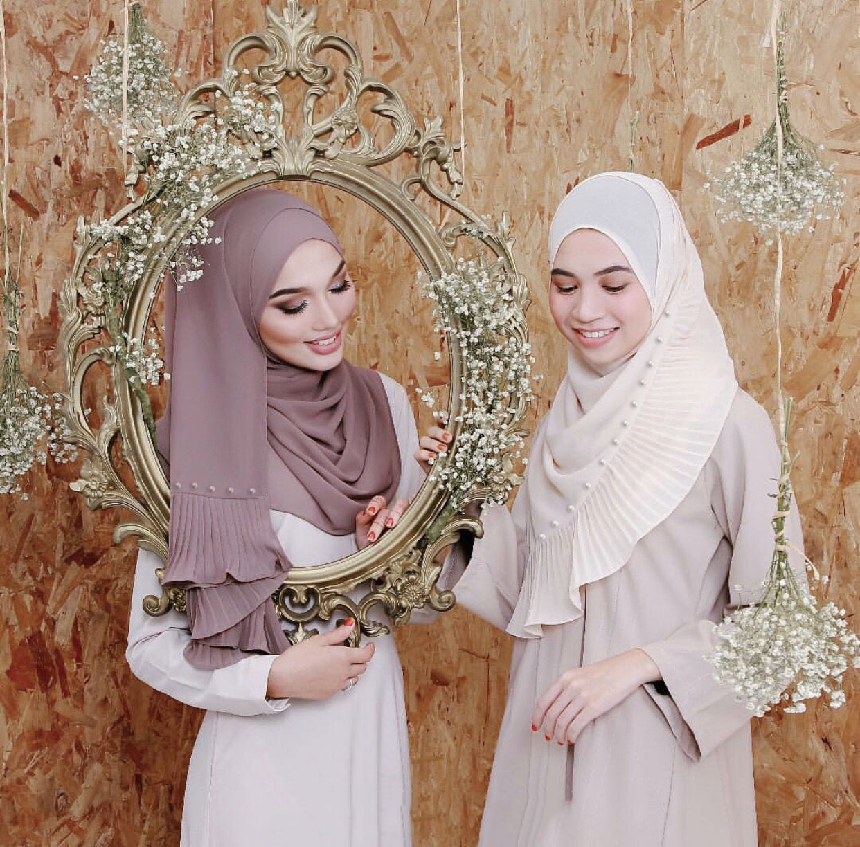 Pearl Chiffon Ethnic Scarf