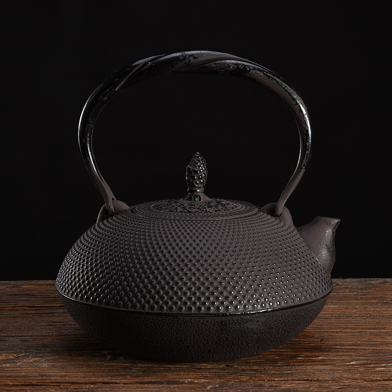 Uncoated handmade water teapot