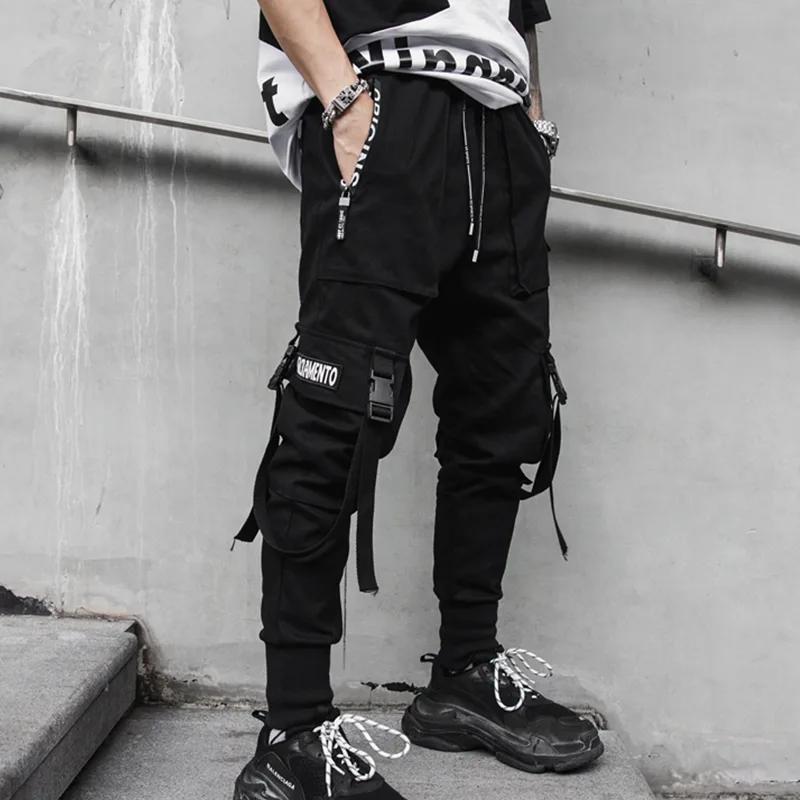 Street Hip-Hop Trendy Brand Dark Pants