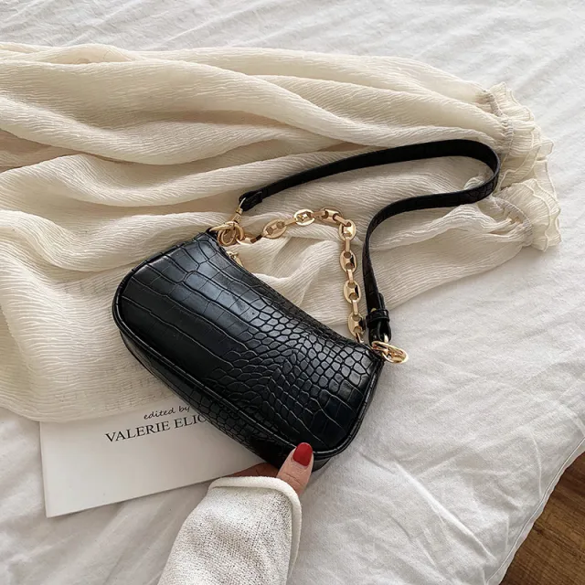 One shoulder armpit bag for women Black - Shop at LoveMi