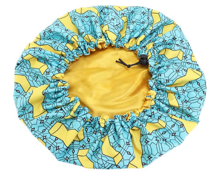 Sleeping Cap Night Hat Ladies Hair Styling Tool Light Blue - Shop at LoveMi