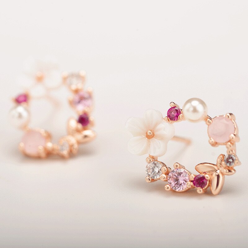 Sweet flower earrings