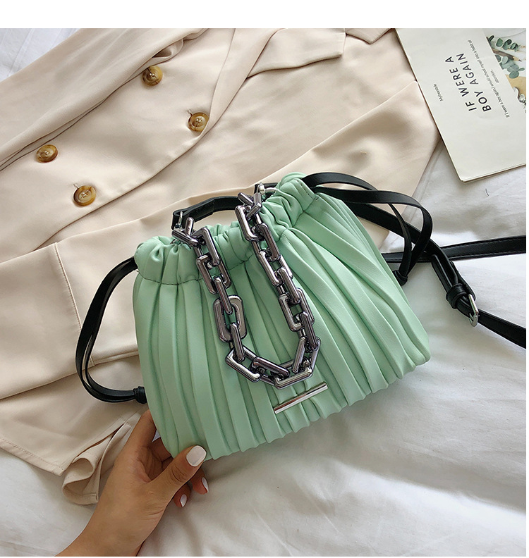 Folded cloud diagonal bag