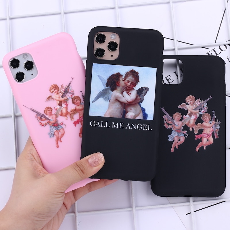 Funda iPhone angelito bonito