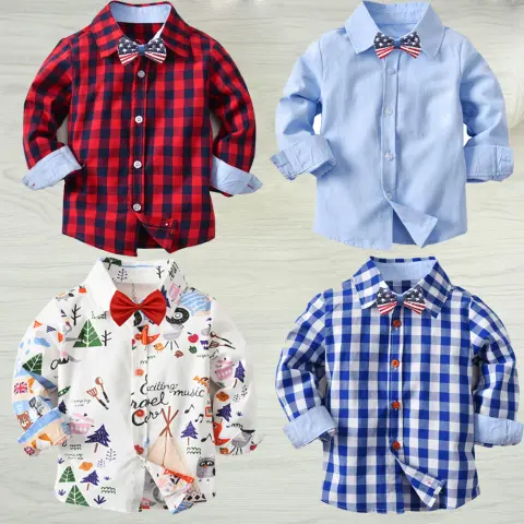 Baby Boy Long Sleeve Bottoming Shirt