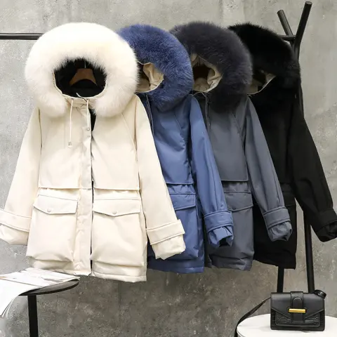 Fur Collar Down Jacket