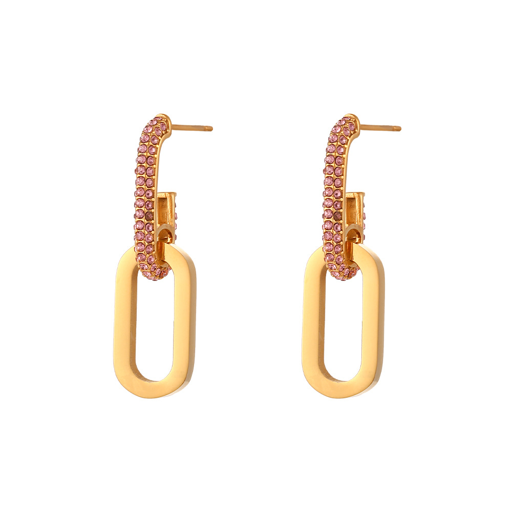 European And American Ins Simple And Stylish Personality All-match Earrings