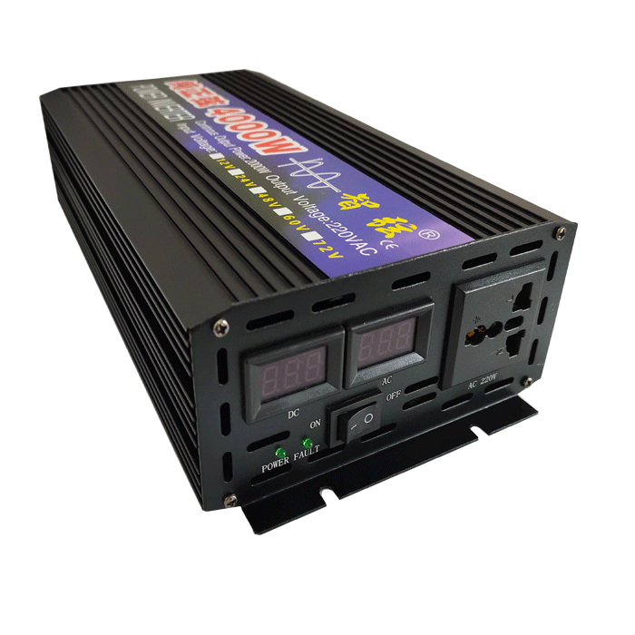 Pure Sine Wave Inverter 12V24V48V To 220V4000W Home Car Solar Inverter
