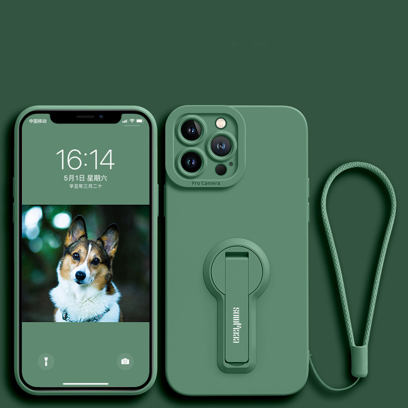 Fashion Minimalist Solid Color Silicone Phone Case Protector - Image 6
