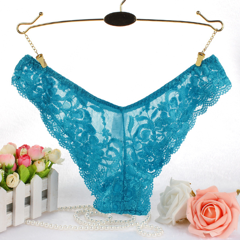 Title 13, Low Waist Triangle Lace Womens Panties for ult...