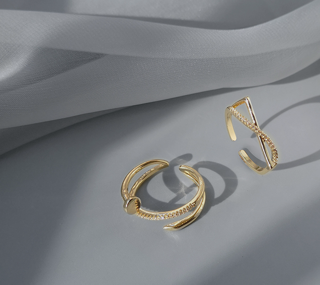 Ins Trendy Fashion Personality Combination Ring Women