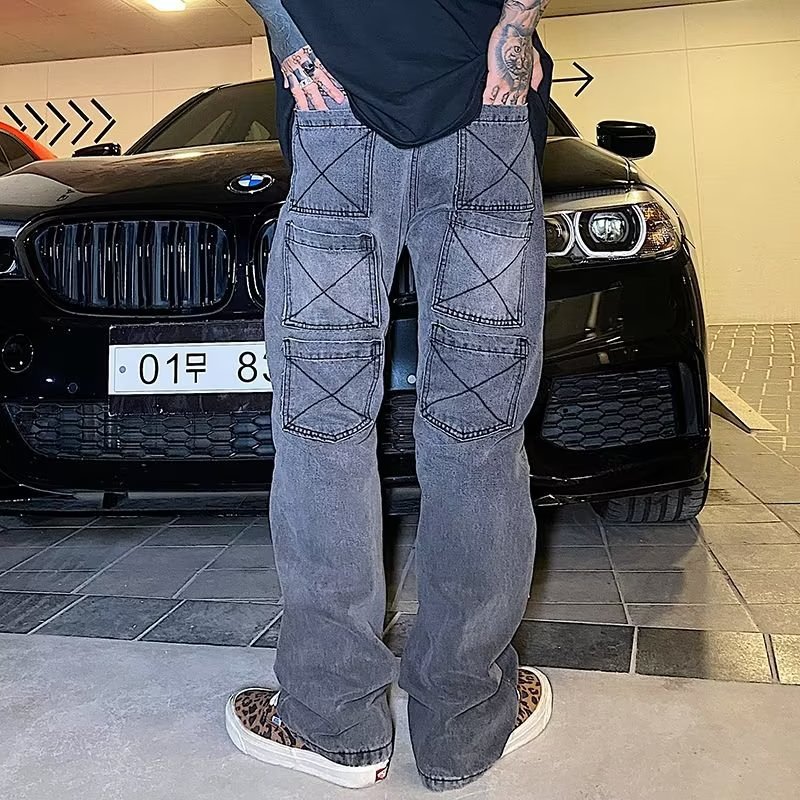 American Vintage High Street Multi Pocket Jeans