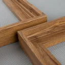 L Shape Wood Color