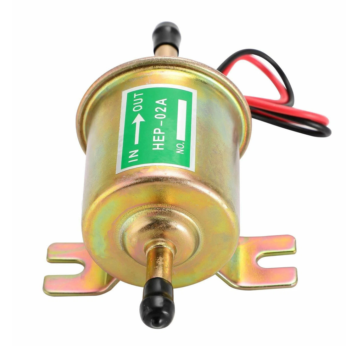 2PCS Car 12V Electric Fuel Pump HEP-02A Universal Inline Low Pressure Gas — image 9