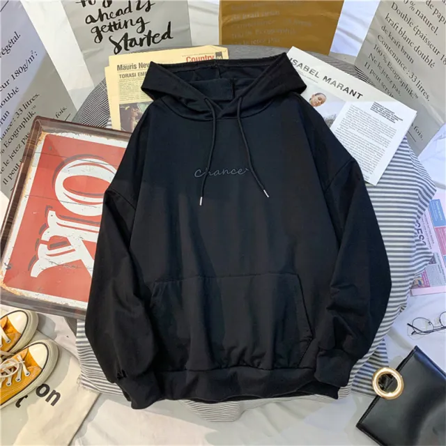 Thin Hooded Sweater Women Winter Plus Velvet Thick Coat On Clothes I Xl - Shop at LoveMi